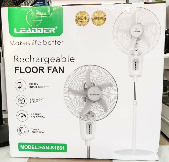 Ventilateur rechargeable 16