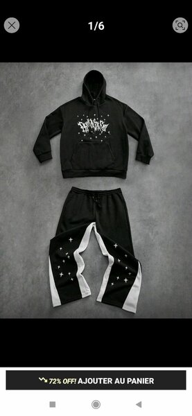 Ensemble Survêtement Étoilé