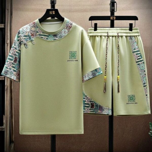 Ensemble T-shirt et Short Décoratif