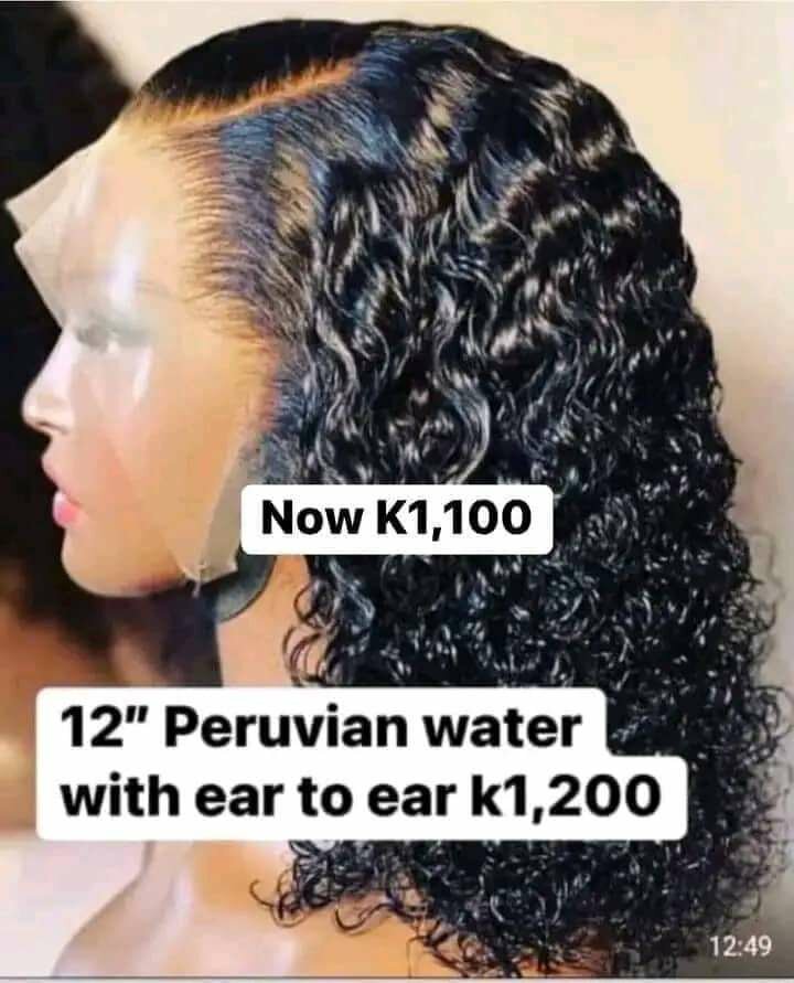 Water weave wigs