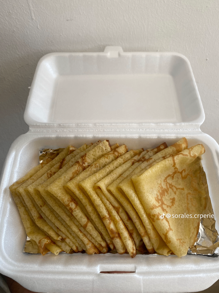 Crêpes fraîches à emporter