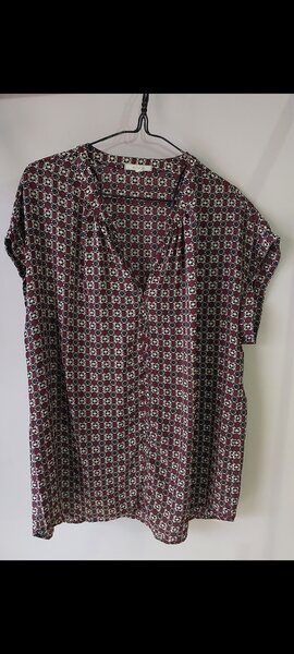 Maroon Blouse (multipattern)