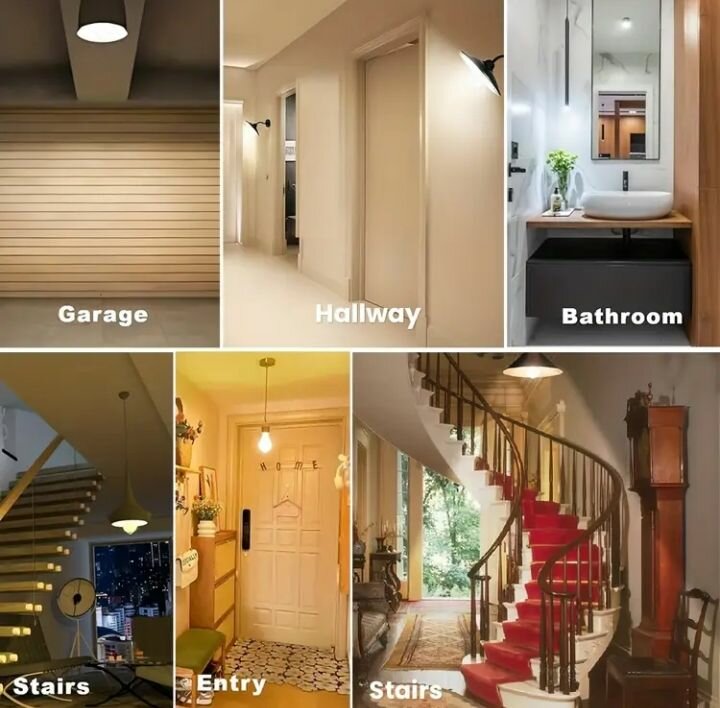 Motion Sensor Bulb 6W 9W 12W 15W 20W on 85V-220V Infrared Sm