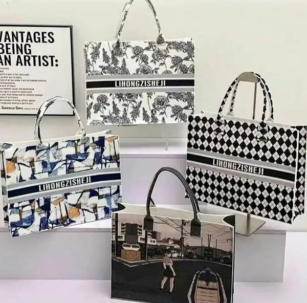 Sac tote imprimé floral tendance