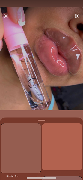 Gloss à lèvres hydratant