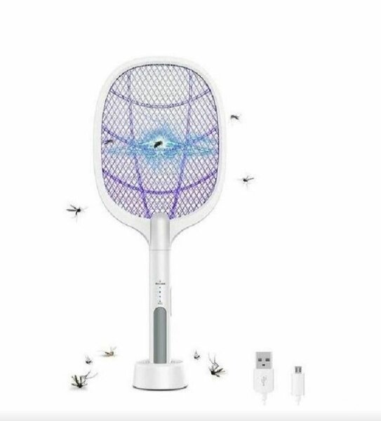 Raquette anti-moustique rechargeable USB