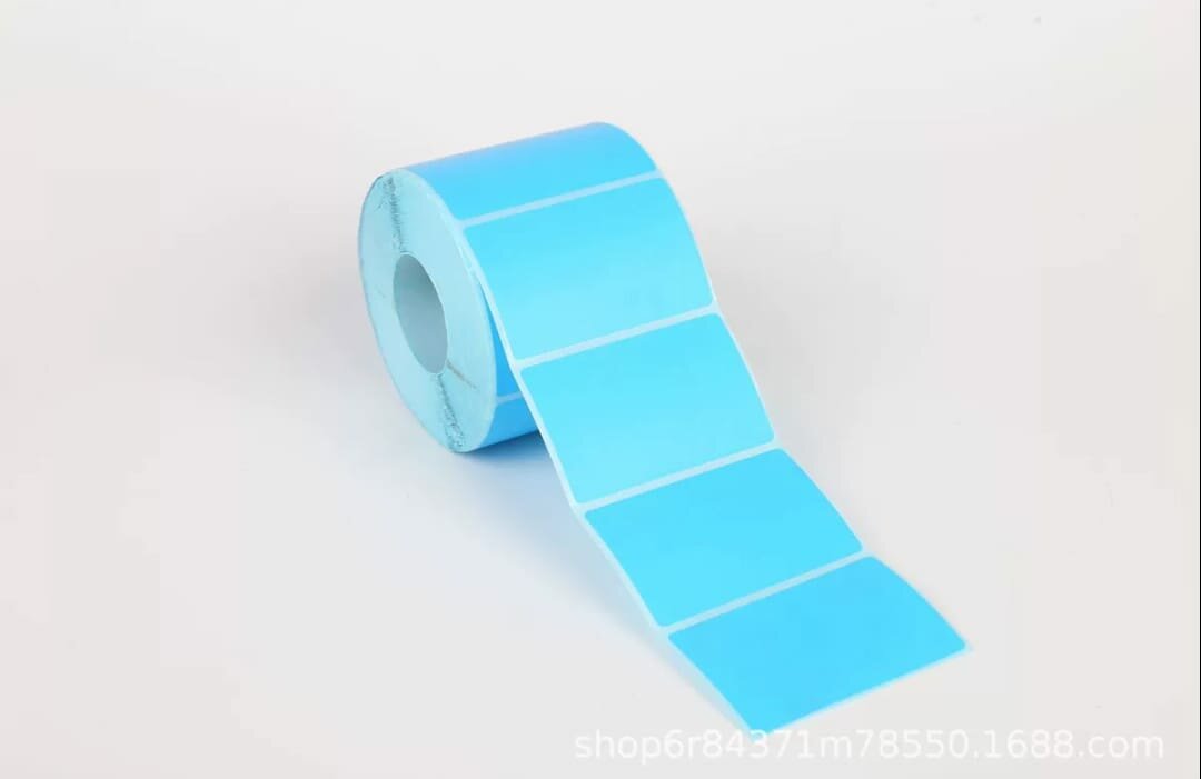 Rouleau adhesif rectangulaires