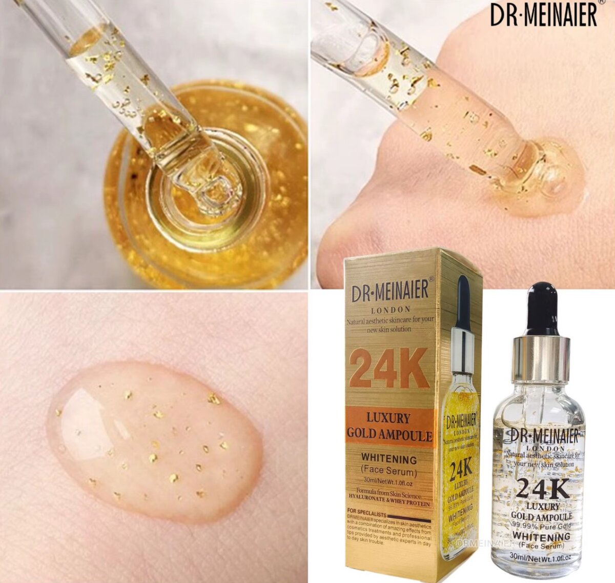 Sérum Visage 24K Or Anti-rides