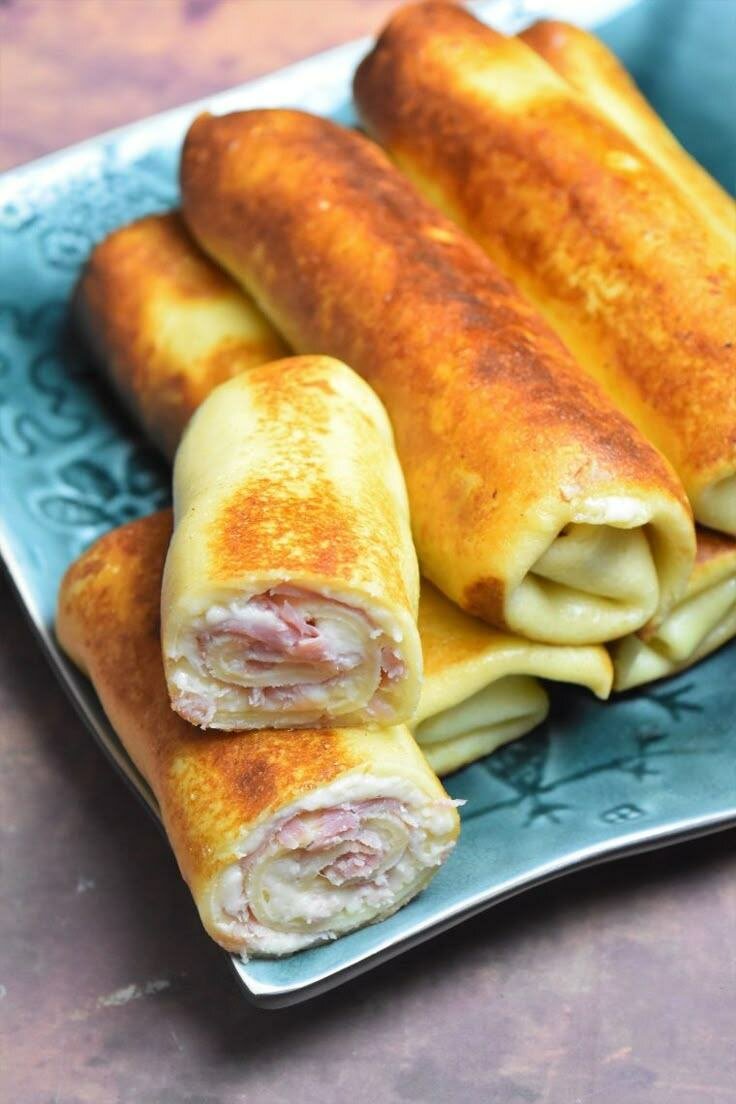 Crepes au jambon