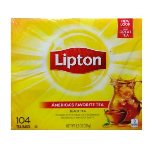 Lipton Thé Noir 104 Sachets