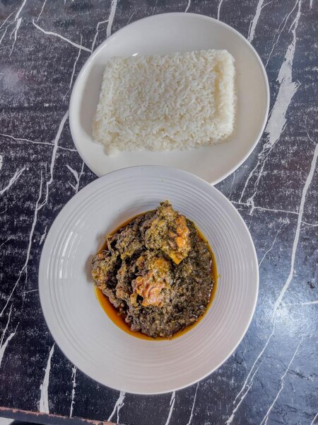 Sauce feuille viande