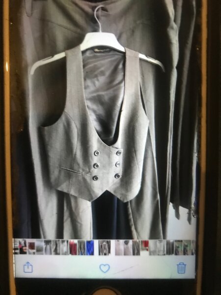 Ladies 2 piece suit trousers and waist coat