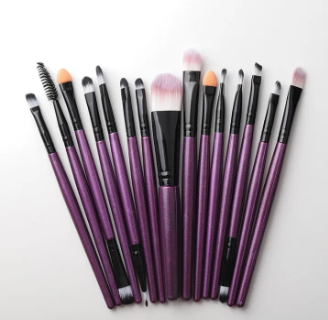 MAANGE 15pcs Professional Makeup Brushes Multifunctional Makeup Brush Set Blending Foundation Eyeshadow Eyeliner maquiagem