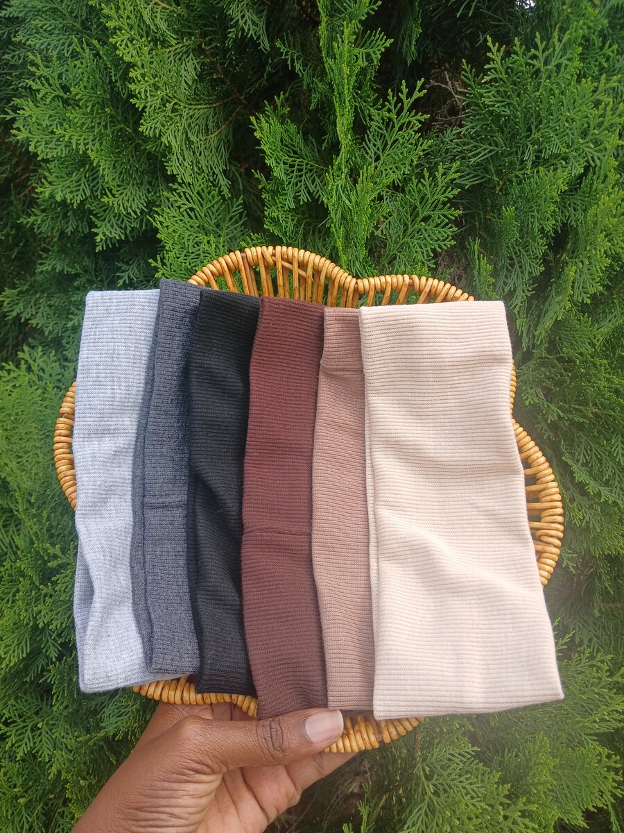 Wide cotton Headband