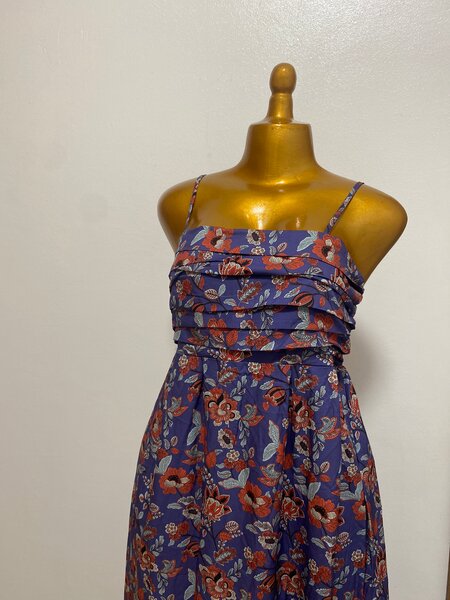 Robe longue fleurie été