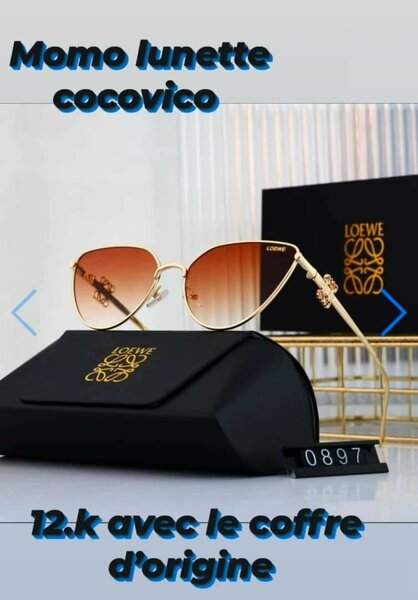 Lunette avec coffret d'origine