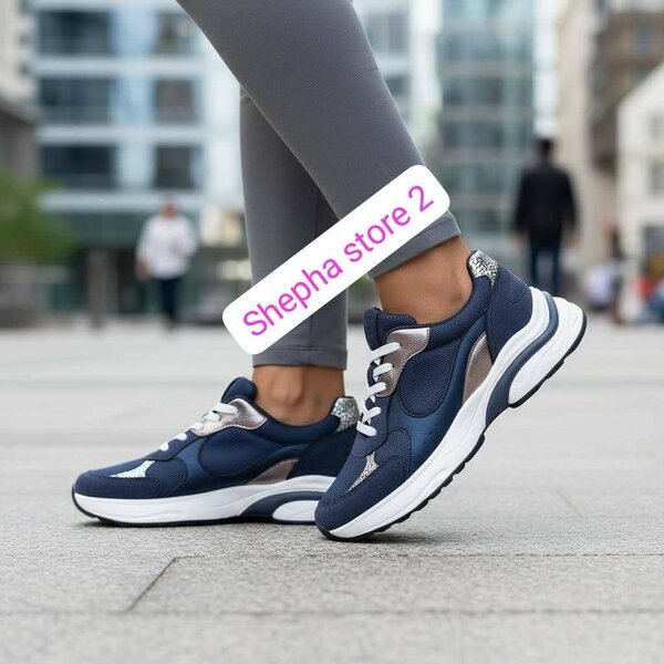 Baskets de Ville Confort Femme