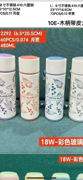 Thermos bouteilles colorées 480ML