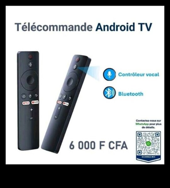 Télécommande Android TV Bluetooth