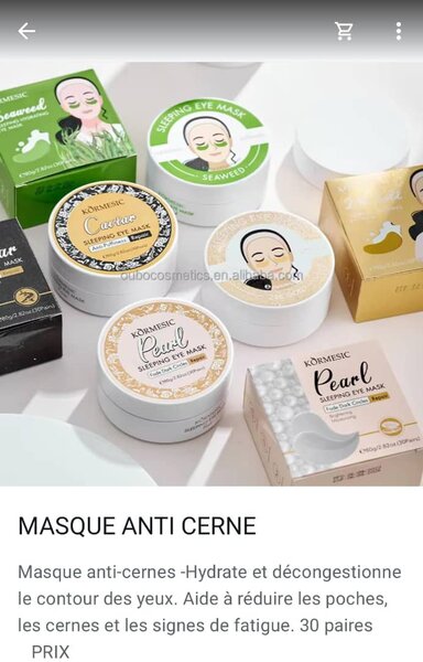 Masques et Gommages Visage