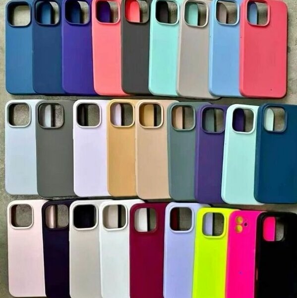 Coque Silicone iPhone Colorée