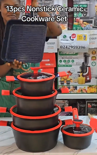 13-piece tableware set