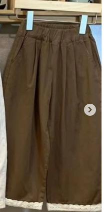 Брюки для девочек коричневые