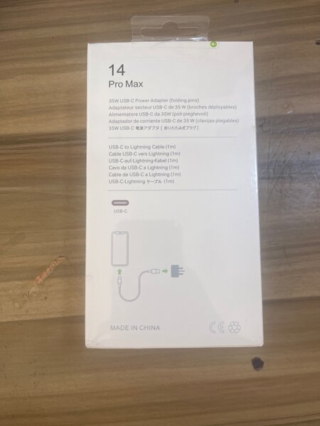 iPhone type c charger 3pin