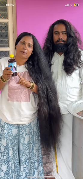 Pousse de cheveux (huile inde)