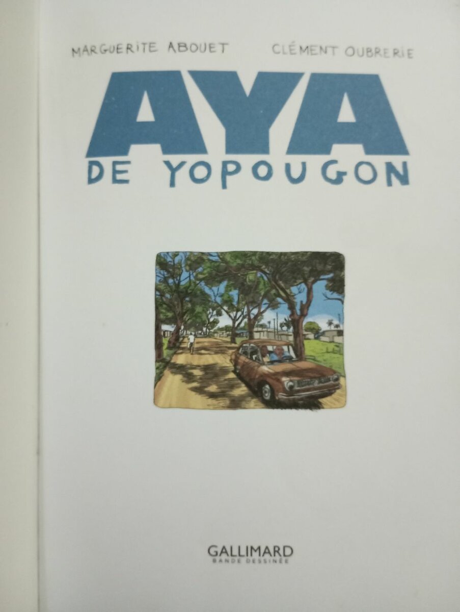 Bande dessinée Aya de Yopougon