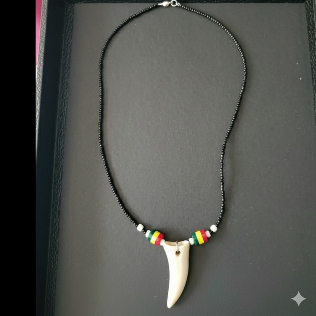 Colier perle pour homme