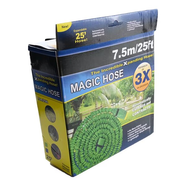 Tuyau d'arrosage extensible 7.5m