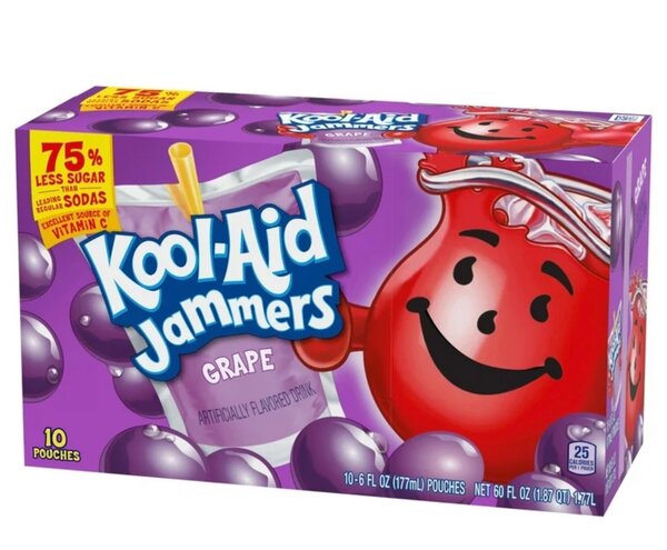 Kool aid Grape ( 10 in a box)