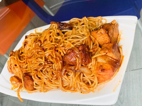 Spaguetti  au Poulet