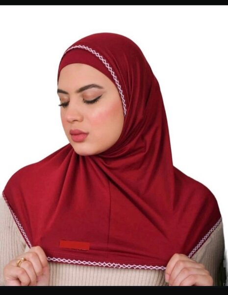 Hijabs élégants en dentelle