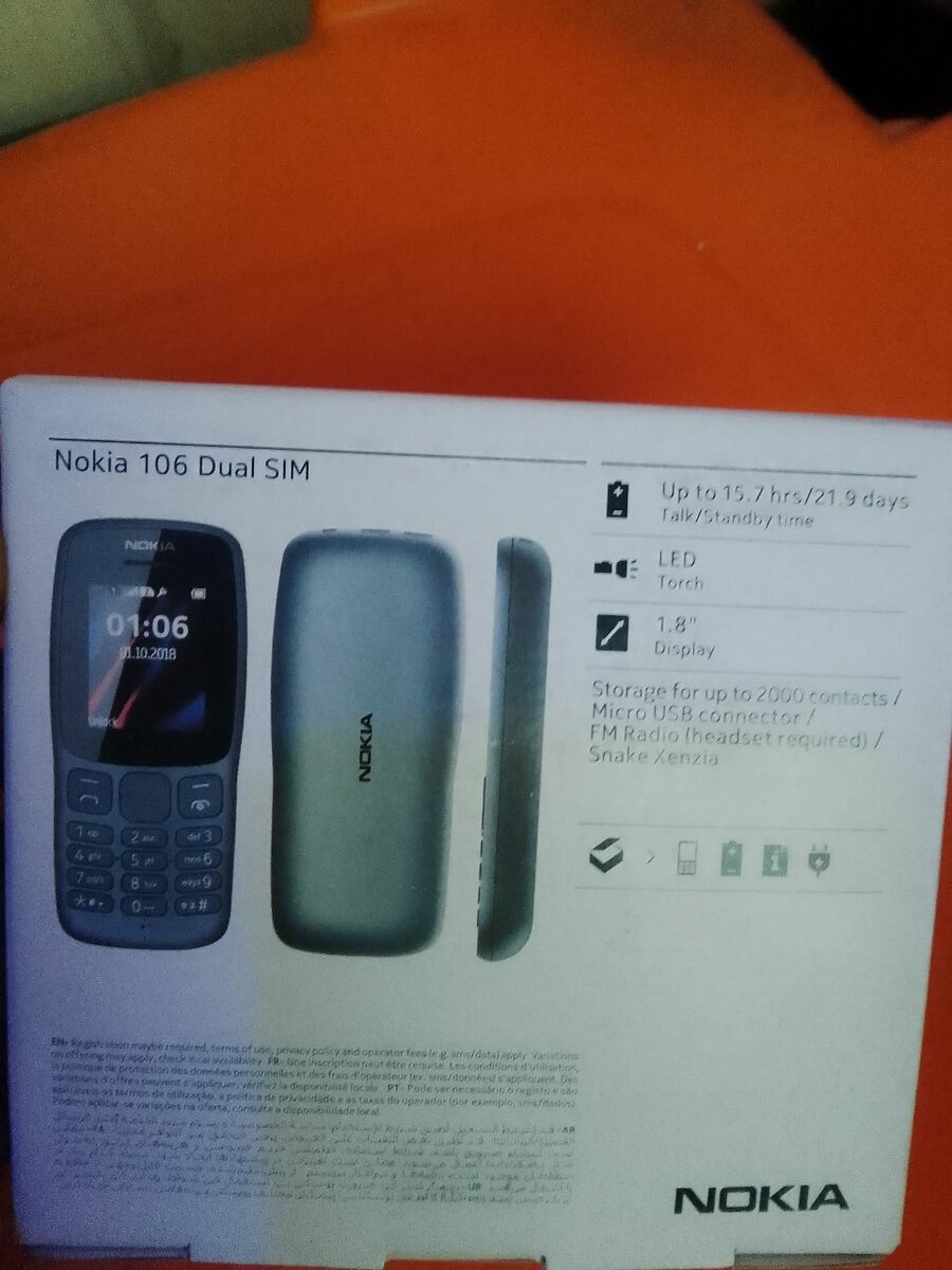 Original Nokia 106