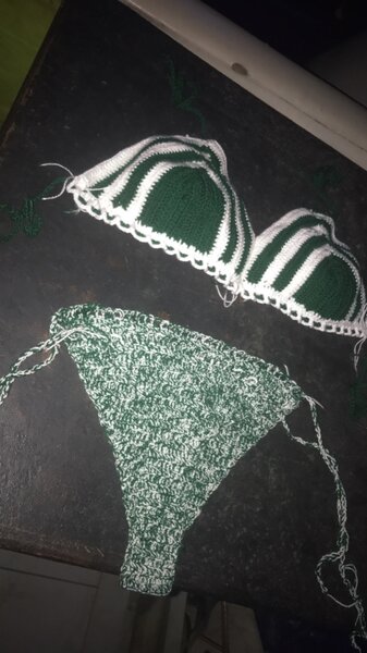 Bikini en crochet élégant