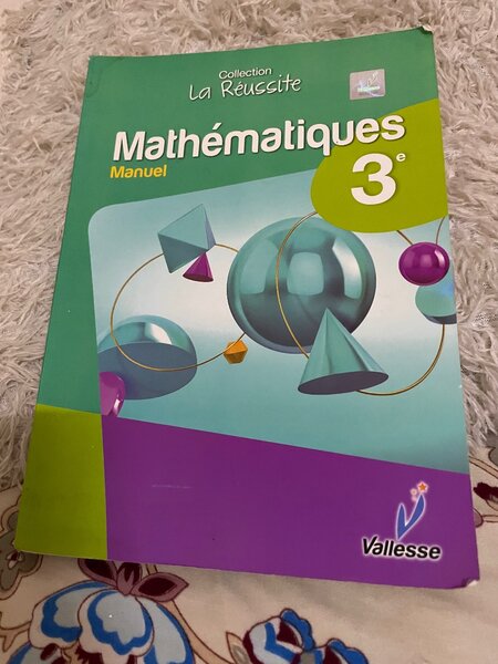 Manuel Mathématiques 3ème
