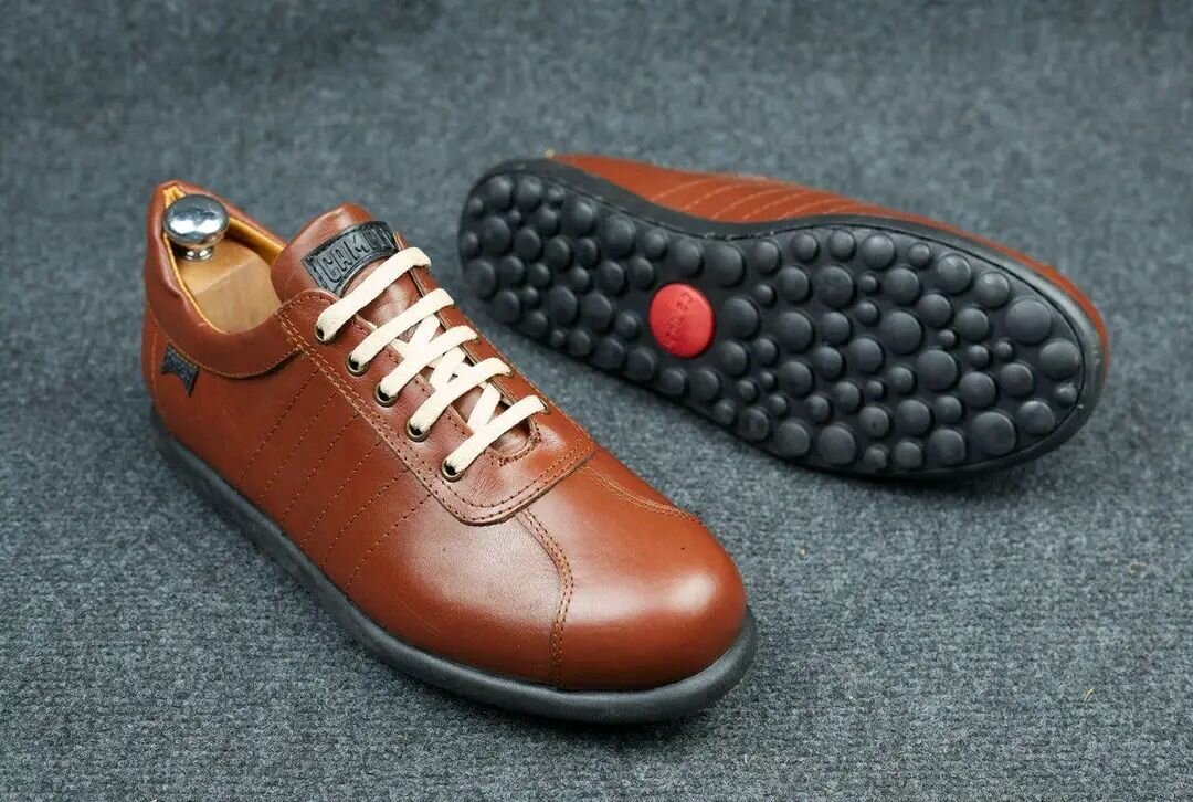 Chaussures décontractées en cuir