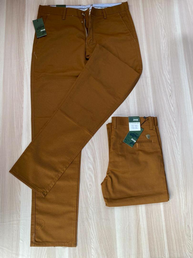 Khaki trousers for men