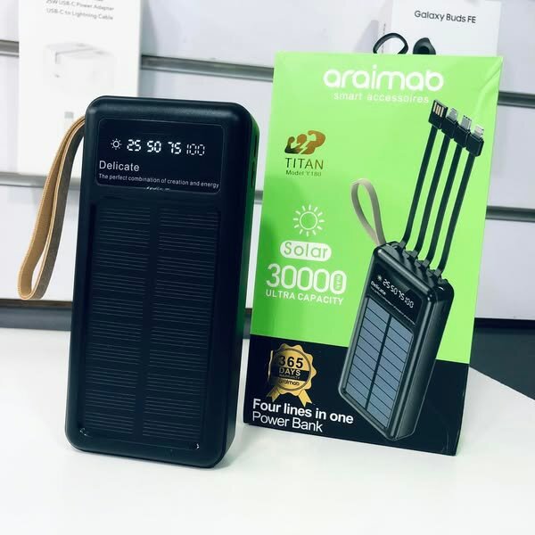 ORAIMAB 30,000 mAh CAPACITY POWERBANK