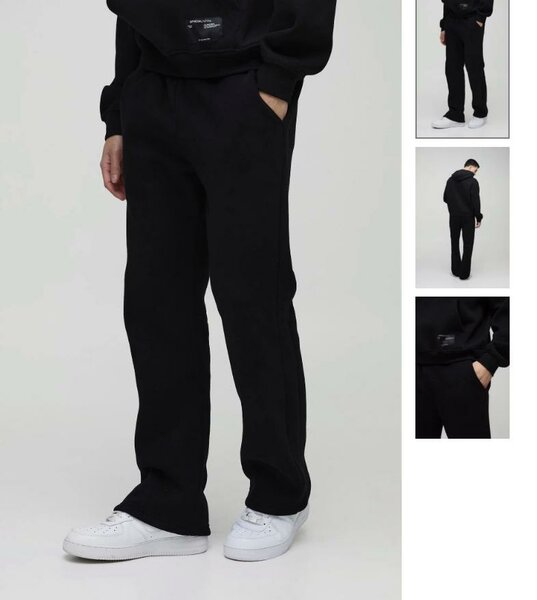 Pantalon jogging noir homme