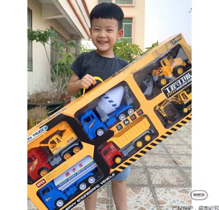 Construction Toy Vehicles Set