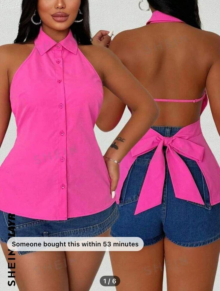 Top dos-nu chic femme