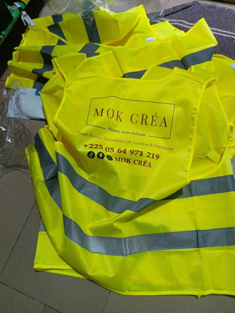 Gilet de Sécurité personnalisé