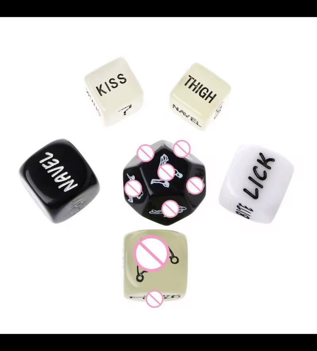 Dés sexy couple à lancer