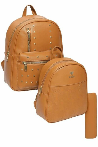 Sac à dos élégant en simili cuir