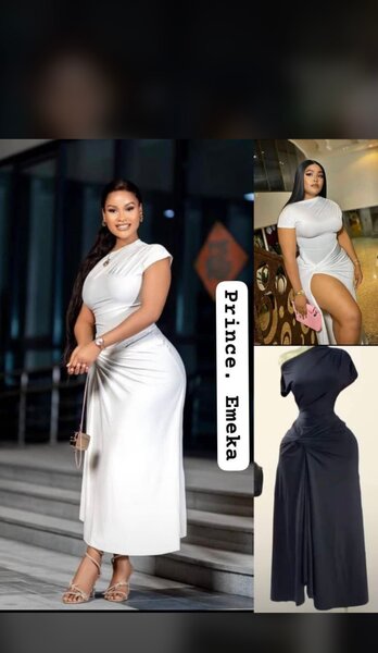 Robe élégante blanche