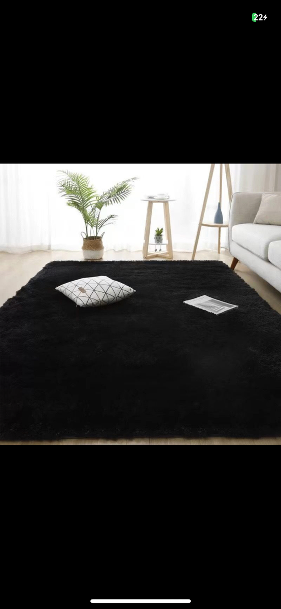 Fluffy girly rug for learning