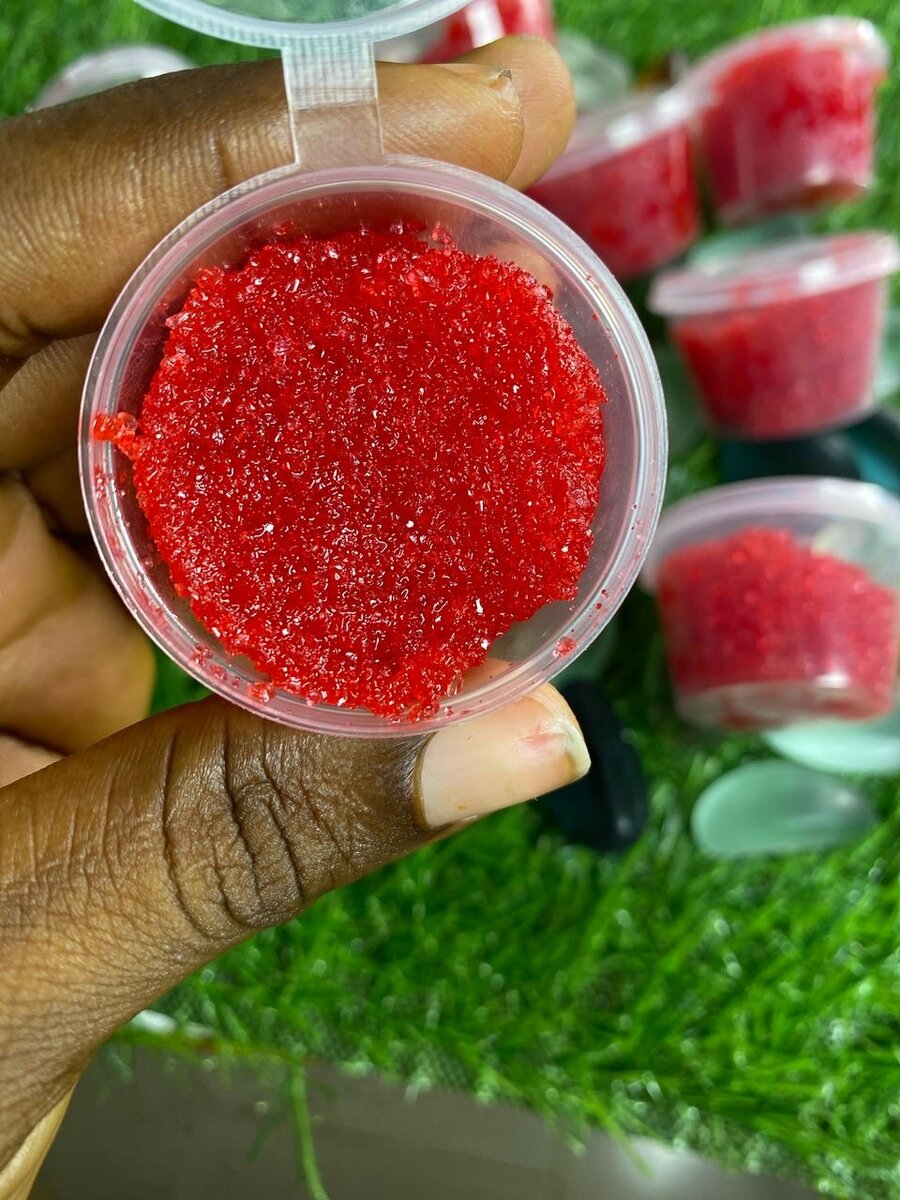 Exfoliant pour Lèvres Rouge Brillant